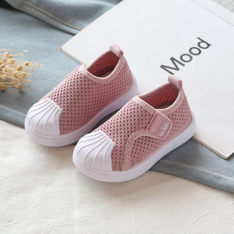 Shoes Comfortable Non-slip Soft  Bottom Children Sneakers Baby Kids Shoes