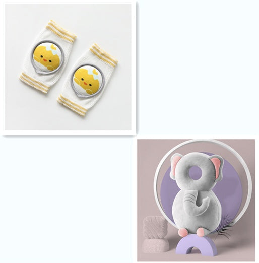 Baby Knee Pads Cartoon Accessories Doll Elbow Pads Baby Learning Sets